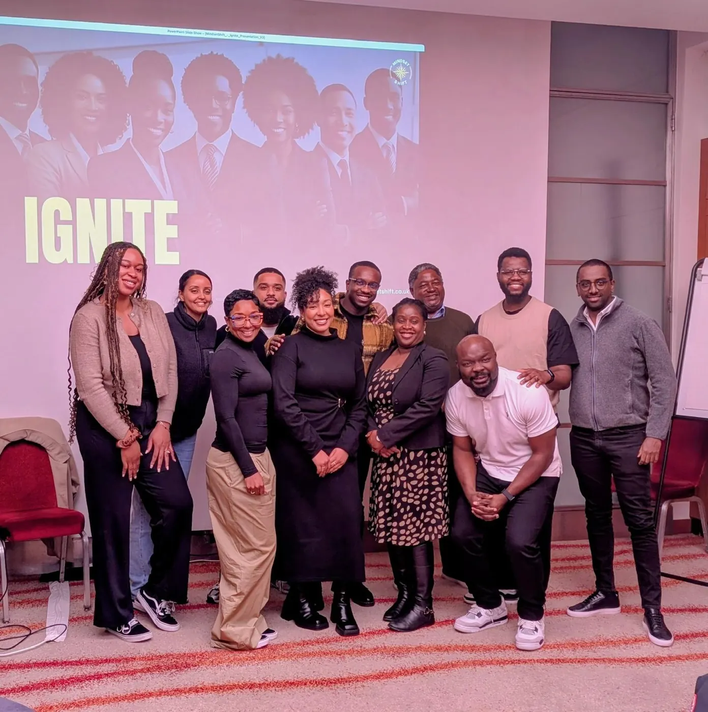 MindsetShift leadership programme group